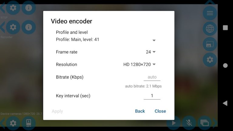Astra Streaming Studio для Android — скриншот 4
