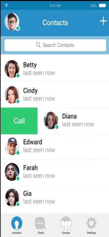 AstraChat — Direct XMPP & VOIP для iOS — скриншот 2