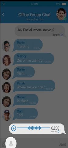 AstraChat — Direct XMPP & VOIP для iOS — скриншот 4