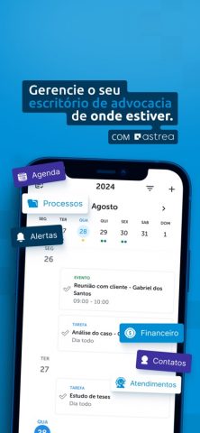 Astrea — Software Jurídico для iOS — скриншот 1