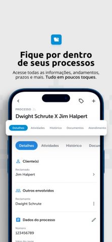 Astrea — Software Jurídico для iOS — скриншот 4