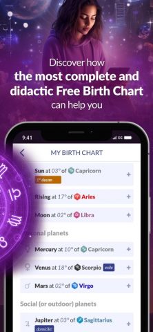 Astrolink: Do your Birth Chart для iOS — скриншот 2