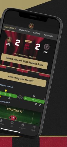 Atlanta United для iOS — скриншот 2