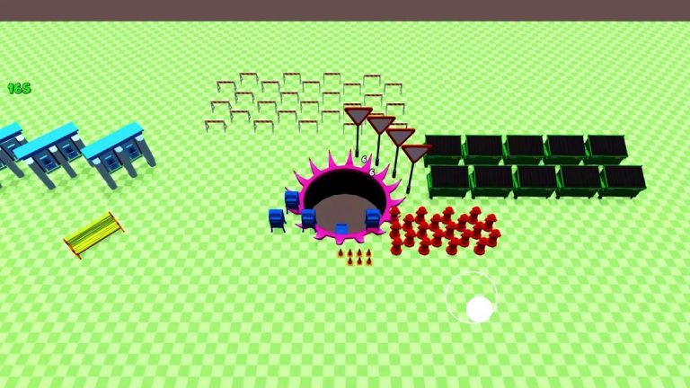 Attack Hole io Дыра Пожиратель — скриншот 3