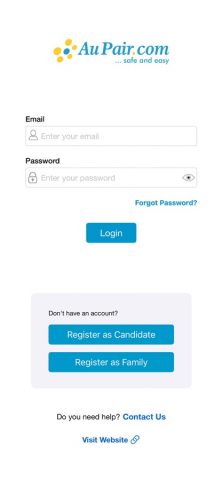 AuPair.com для iOS — скриншот 4