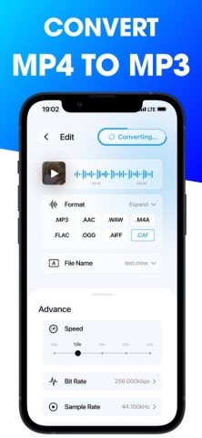 Audio Extractor для iOS — скриншот 1