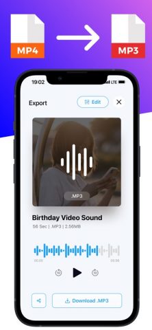 Audio Extractor для iOS — скриншот 2