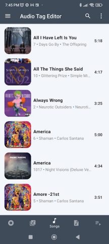 Audio Tag Editor для Android — скриншот 3