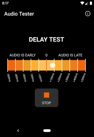 Audio Tester для Android — скриншот 2
