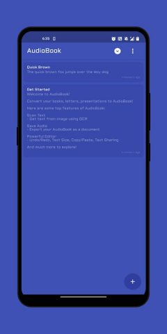 AudioBook для Android — скриншот 1