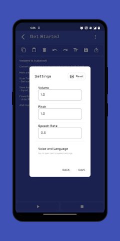 AudioBook для Android — скриншот 3