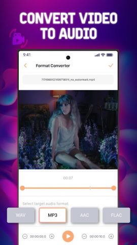 AudioCut — MP3 Cutter Ringtone для Android — скриншот 3