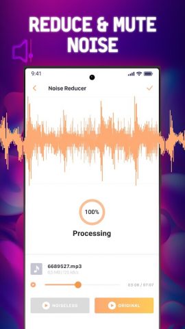AudioCut — MP3 Cutter Ringtone для Android — скриншот 4