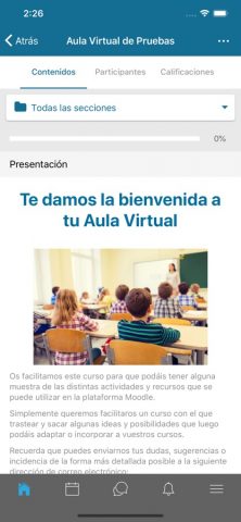 Aula Educacyl для iOS — скриншот 1