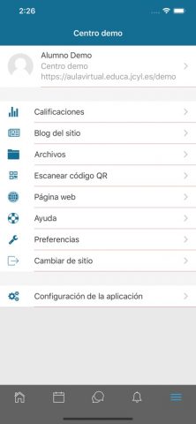 Aula Educacyl для iOS — скриншот 3