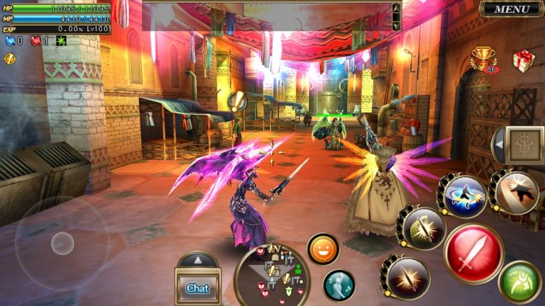 Aurcus Online MMORPG для Android — скриншот 1