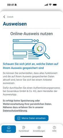 AusweisApp Bund для iOS — скриншот 3