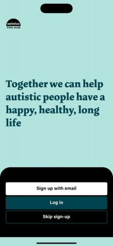 Autistica Tips Hub для iOS — скриншот 1