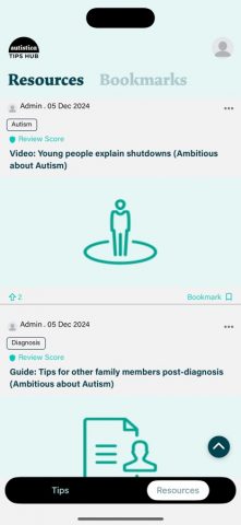 Autistica Tips Hub для iOS — скриншот 4