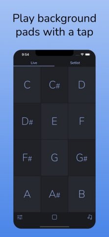 AutoPad — Ambient Pad Loops для iOS — скриншот 1
