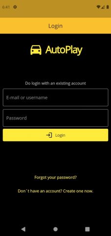 AutoPlay для Android — скриншот 1