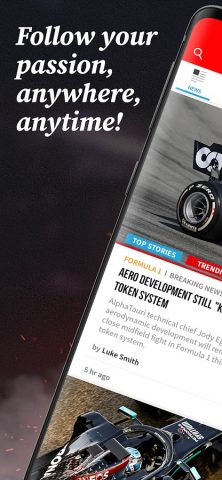 Autosport для Android — скриншот 1