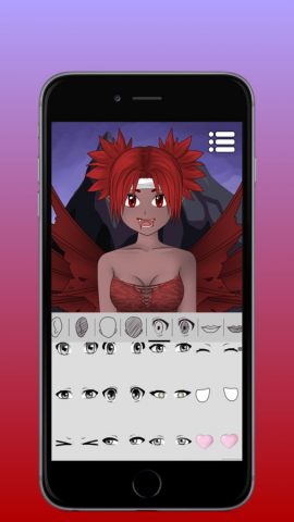 Аватар Мейкер: Аниме для iOS — скриншот 5