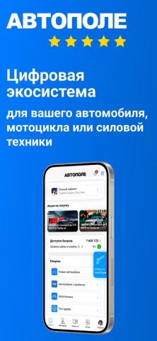 Автополе для iOS — скриншот 1