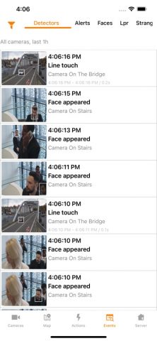 AxxonNet для iOS — скриншот 2
