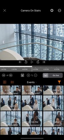AxxonNet для iOS — скриншот 3