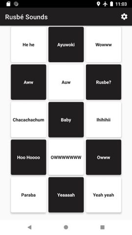 Аювоки Саундборд для Android — скриншот 1
