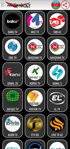 AzCanlı Tv — скриншот 2
