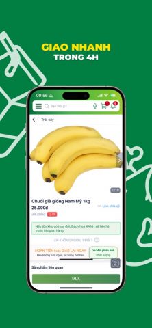 Bách Hóa Xanh для iOS — скриншот 3