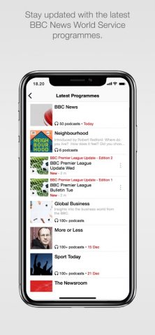 BBC World Service для iOS — скриншот 3
