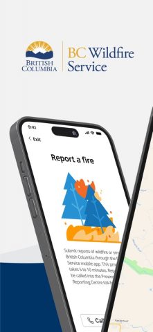 BC Wildfire Service для iOS — скриншот 1