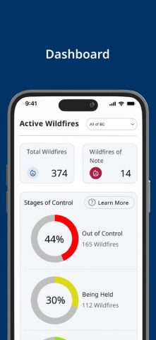 BC Wildfire Service для iOS — скриншот 4