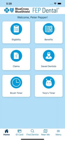 BCBS FEP Dental для iOS — скриншот 1