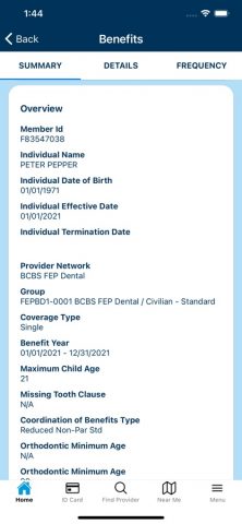 BCBS FEP Dental для iOS — скриншот 5