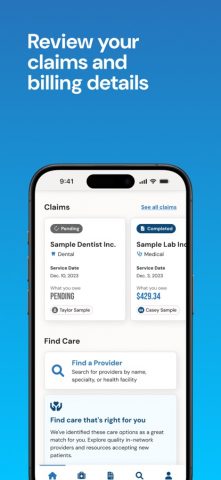 BCBSMA MyBlue Member App для iOS — скриншот 2