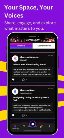 Bi-The-Way: Bisexual Dating для Android — скриншот 5
