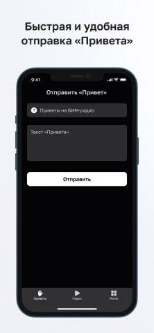 БИМ-радио для iOS — скриншот 3