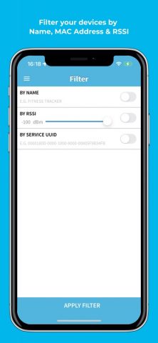 BLE Scanner 4.0 – Bluetooth LE для iOS — скриншот 4
