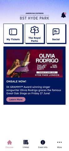 BST Hyde Park для iOS — скриншот 2