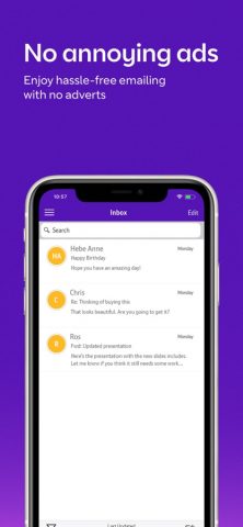 BT Email для iOS — скриншот 2