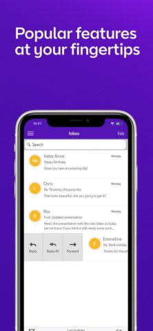 BT Email для iOS — скриншот 4