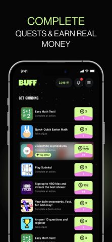 BUFF.Game для iOS — скриншот 1