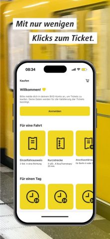 BVG Tickets: Bus & Bahn Berlin для iOS — скриншот 1