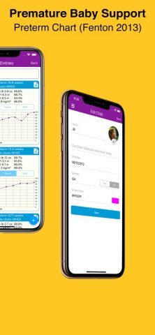 Baby Growth Chart Percentile для iOS — скриншот 2