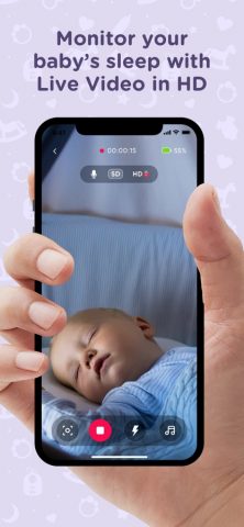 Baby Monitor — видеоняня для iOS — скриншот 2