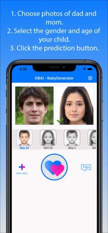 BabyGenerator Guess baby face для iOS — скриншот 4